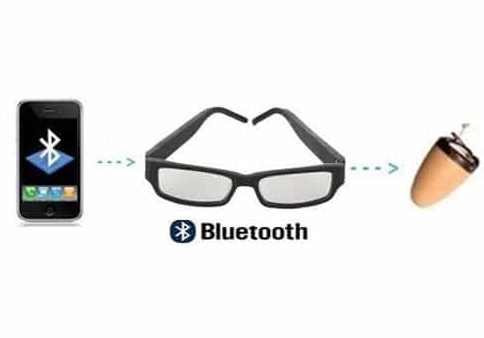 Occhiale Bluetooth con auricolare wireless