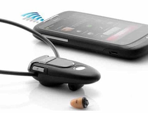 Micro auricolare a laccio induttivo Bluetooth