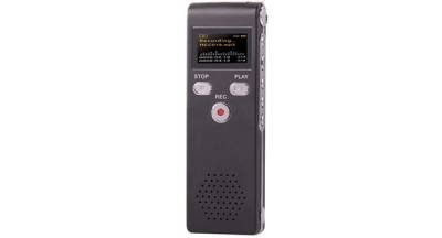 Registratore vocale-audio a doppio microfono